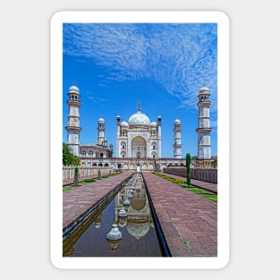 Bibi ka Maqbara from canal. Sticker